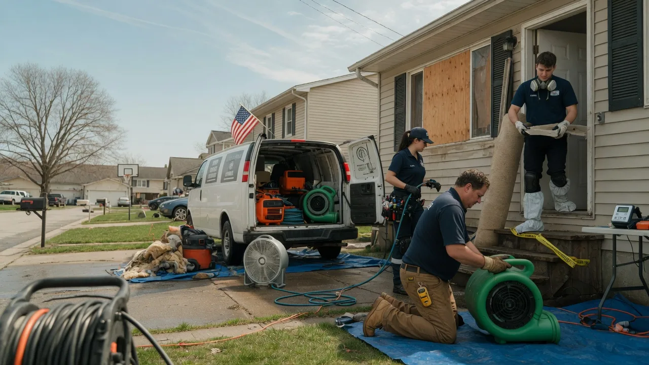 Water Damage Restoration in Evergreen, NC near me